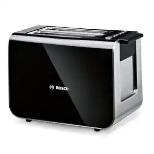 Bosch Toaster Styline TAT8613N mit Brötchenaufsatz und Liftfunktion