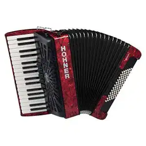 Hohner Bravo III 72 SilentKey Akkordeon mit 34 Tasten und 72 Bässen