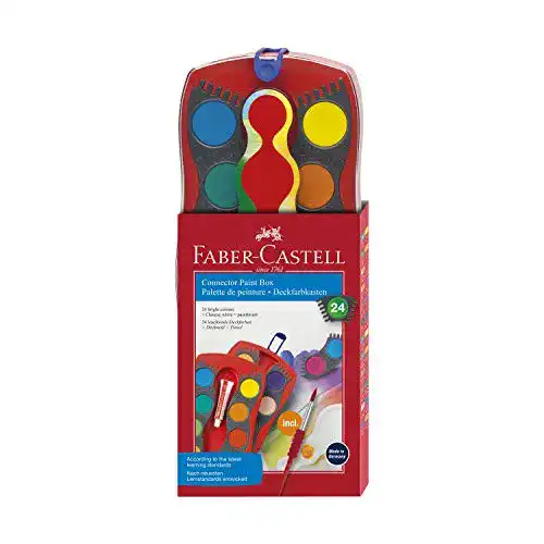 Faber-Castell Farbkasten Connector 125029 mit 24 Farben