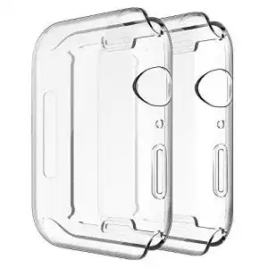 Simpeak Hülle für Apple Watch 7, 2 Stück, kompatibel mit 45mm