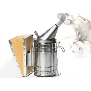 Smoker für Imker von Bienenwagner Edelstahl Smoker mit Lederblasebalg