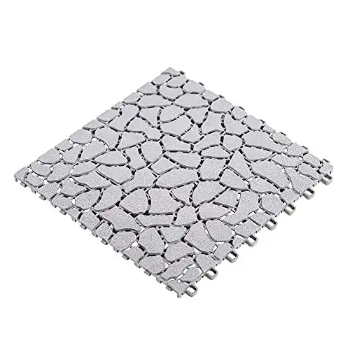 Bodenfliesen Gartenplatten 30×30 cm aus Stein für Außenbereiche