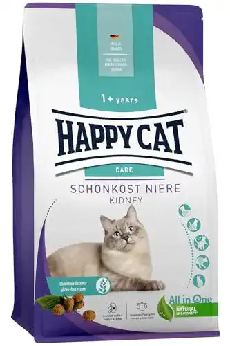 Happy Cat Sensitive Trockenfutter für Katzen mit Geflügel, 1,3 kg