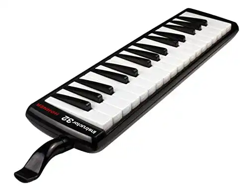 Hohner 32B Melodica im Klavierdesign, schwarz