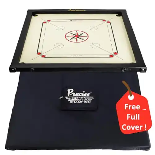 Carrom-Board Dr. Sport Precise Carrom mit 6mm Chroma Excel