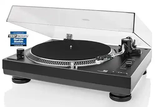 Plattenspieler Dual DTJ 301.1 USB vollautomatisch mit USB-Anschluss