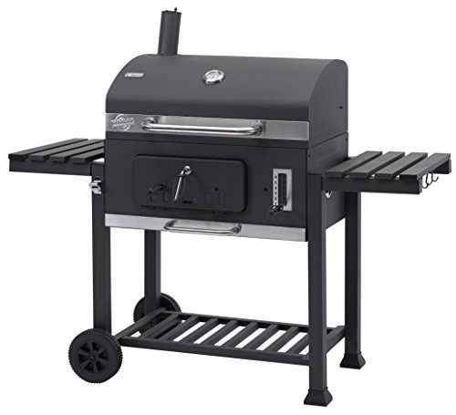 Tepro Grillwagen Toronto XXL Holzkohlegrill mit Rost-in-Rost-System