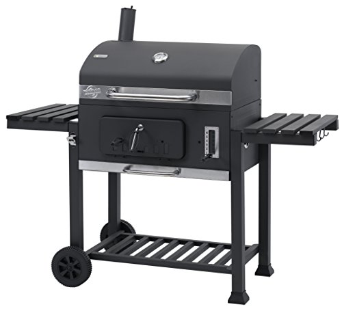Tepro Grillwagen Toronto XXL Holzkohlegrill mit Rost-in-Rost-System