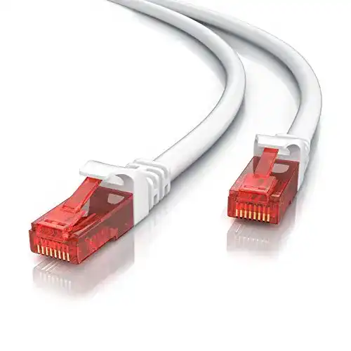 LAN-Kabel 10m CSL Computer CAT 6 Ethernet für Gigabit-Netzwerke