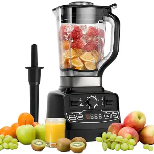 Hochleistungsmixer Enfmay Smoothie Maker mit 4 Programmen