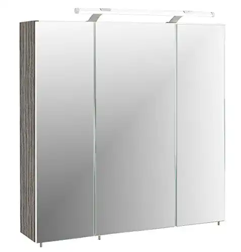 Bad Spiegelschrank mit Beleuchtung von Schildmeyer, 70 x 16 x 75 cm