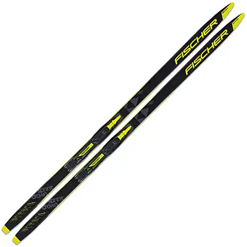 Fischer Kinder Langlaufski Klassik Sprint Crown Set BDG Tour