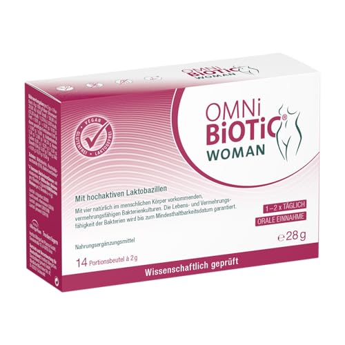 Milchsäurebakterien Omni Biotic Woman – 14 Portionen mit 4 Bakterienstämmen