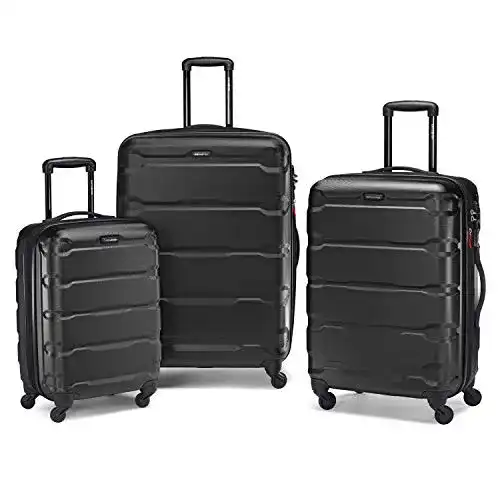 Kofferset Samsonite Omni PC Hardside Gepäck, erweiterbar, schwarz