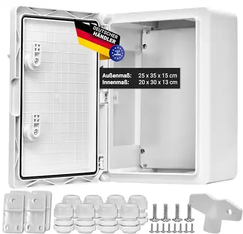 Schaltschrank QCAB Wasserdichter Verteilerkasten für Innen- und Außenbereich