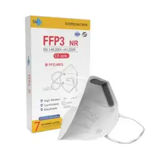 FFP3-Masken (20 Stück) mit 7 Schichten und hoher Filtration