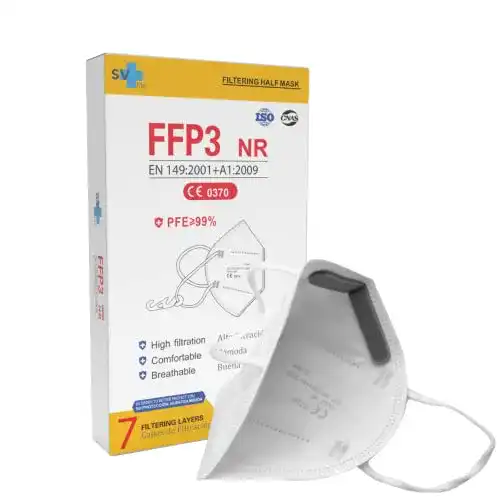 FFP3-Masken (20 Stück) mit 7 Schichten und hoher Filtration