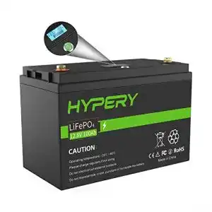 Solarbatterie HYPERY LiFePO4 Akku 12V 100AH Lithium Batterie