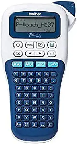 Beschriftungsgerät Brother PT-H107B – Tragbares Etikettiergerät für Zuhause