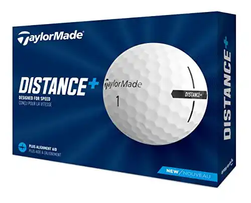 TaylorMade Distance+ Golfbälle, 12 Stück (4 x 3er Set)