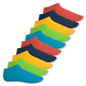 Bunte Socken Footstar Everyday – 10 Paar für Damen und Herren