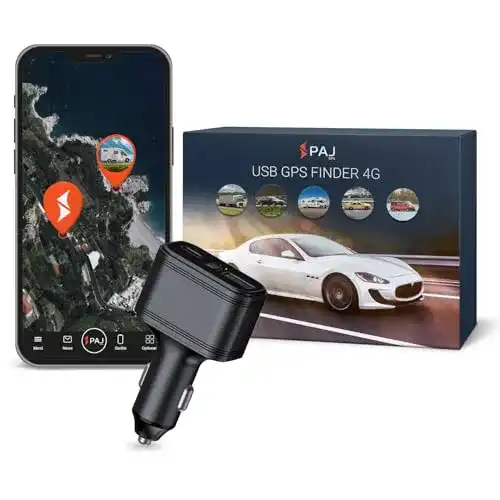 GPS-Tracker Auto PAJ GPS USB Finder 4G – Mini-Tracker für Fahrzeuge