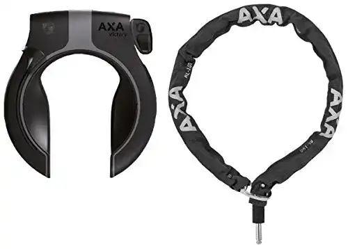 Axa Victory Rahmenschloss mit Kette für Fahrräder