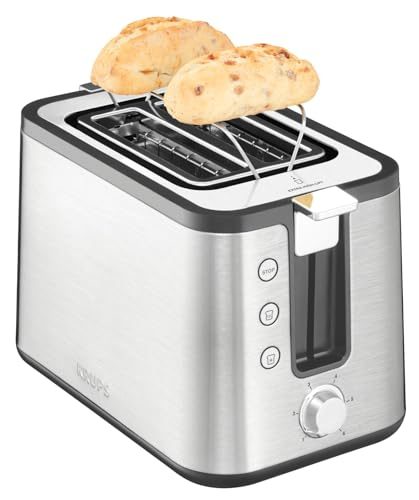 Toaster Krups KH442D Control Line Premium aus Edelstahl