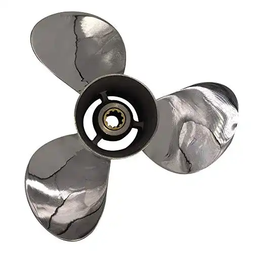 Edelstahl Propeller Arkdoza für Yamaha Außenbordmotoren 20-30 PS