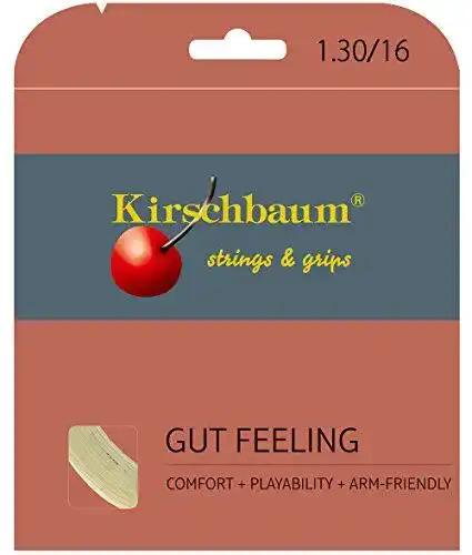 Kirschbaum Tennissaiten Saitenset Gut Feeling 12.2 m Natur