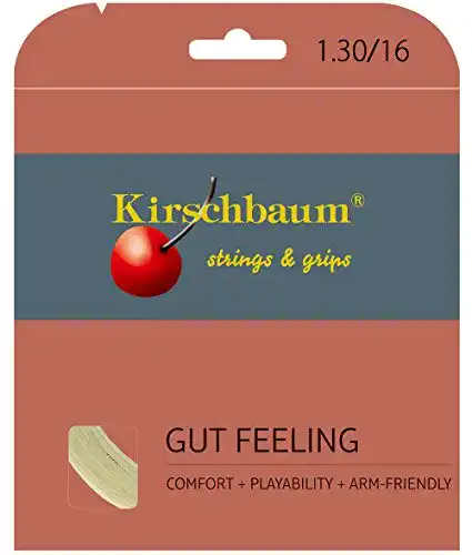 Kirschbaum Tennissaiten Saitenset Gut Feeling 12.2 m Natur