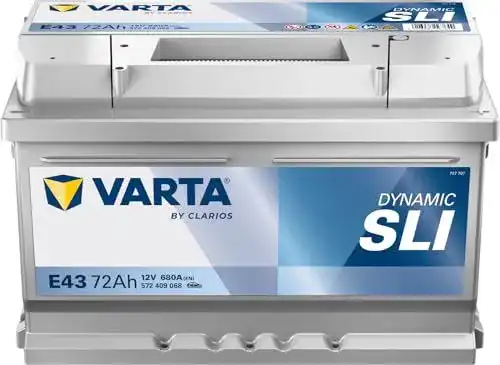 Varta Blue Dynamic E43 Autobatterie mit Lithium-Cobalt-Technologie