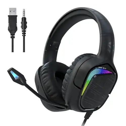Black Shark Gaming Headset für PC, PS4, PS5, Xbox und Switch