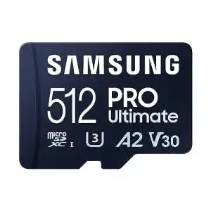 Samsung PRO Ultimate microSD-Karte 512 GB mit SD-Adapter