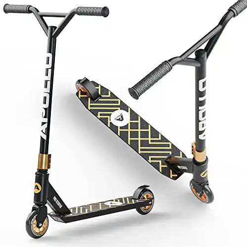 Apollo Kinderroller Genius Pro Robuster Freestyle Scooter für Kinder