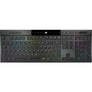 Wireless Gaming Tastatur Corsair K100 Air mit RGB Beleuchtung und Cherry MX Schaltern