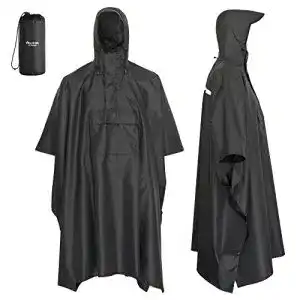 Regenponcho AWHA für Damen und Herren, wasserdicht und extra lang