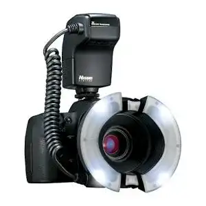 Nissin MF18 Ringblitz für Sony Kameras, Schwarz