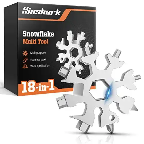 Schneeflocken Multi-Tool 18 in 1 von Hinshark für Männer