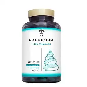 Zink-Magnesium Kapseln mit Vitamin B6 für Muskelfunktion und Schlaf