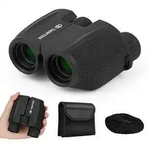 Fernglas 10×25 für Kinder und Erwachsene, HD, wasserdicht und kompakt
