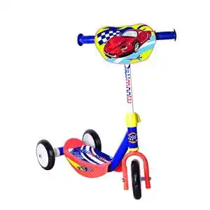 Muuwmi Kiddyscooter für Kinder 3-rädriger Tretroller mit 140/120 mm Rädern