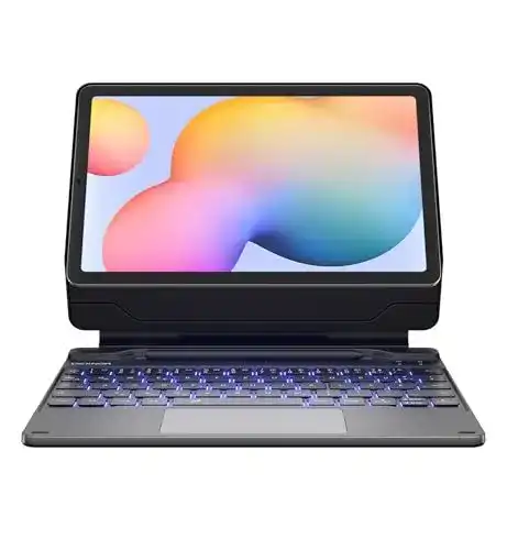 Dexnor Tastaturhülle für Samsung Galaxy Tab S6 Lite mit Ständer und Trackpad