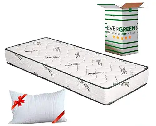 Kaltschaummatratze 120 x 200 cm von Evergreenweb Materassi
