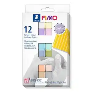 Ofenhärtende Modelliermasse FIMO soft in Pastellfarben von Staedtler