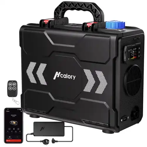 Zeltheizung Hcalory Toolbox 2S 8kW tragbare Diesel Luftheizung