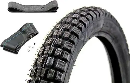 Heidenau K46 Enduro-Reifen-Set 2,75 x 16 Zoll mit Schlauch und Felgenband