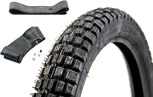 Heidenau K46 Enduro-Reifen-Set 2,75 x 16 Zoll mit Schlauch und Felgenband