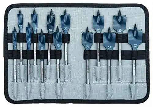 Flachfräsbohrer Set Bosch Professional 13-teilig SelfCut Speed