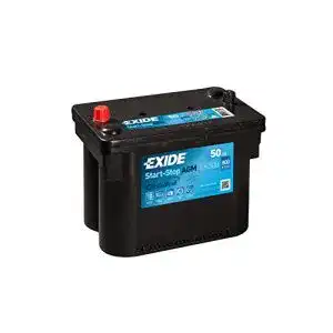 Exide EK508 AGM Autobatterie 50Ah für Start-Stop-Systeme 12V